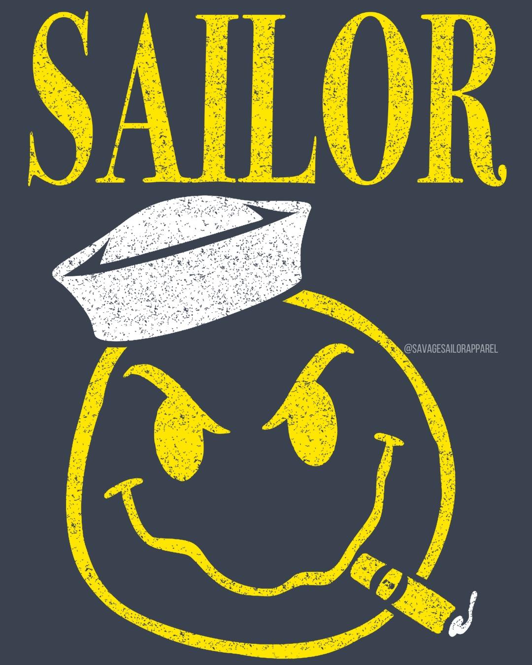 PRE-ORDER! Smells Like Sailor Spirit T-Shirt - Indigo