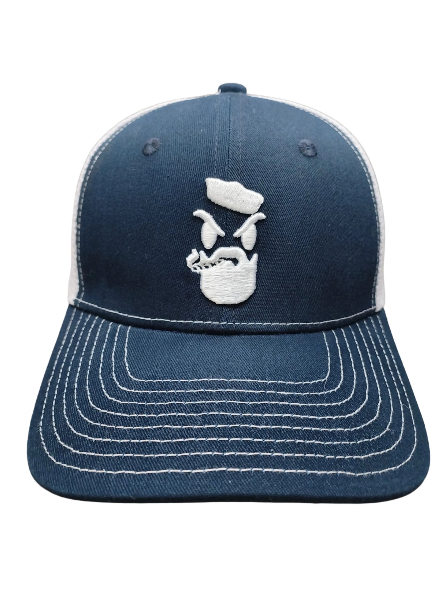 Savage Sailor Logo Hat – Navy & White