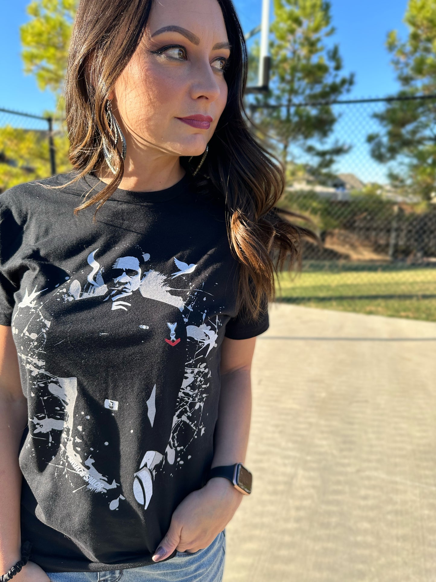Sailor in Black T-Shirt - Black