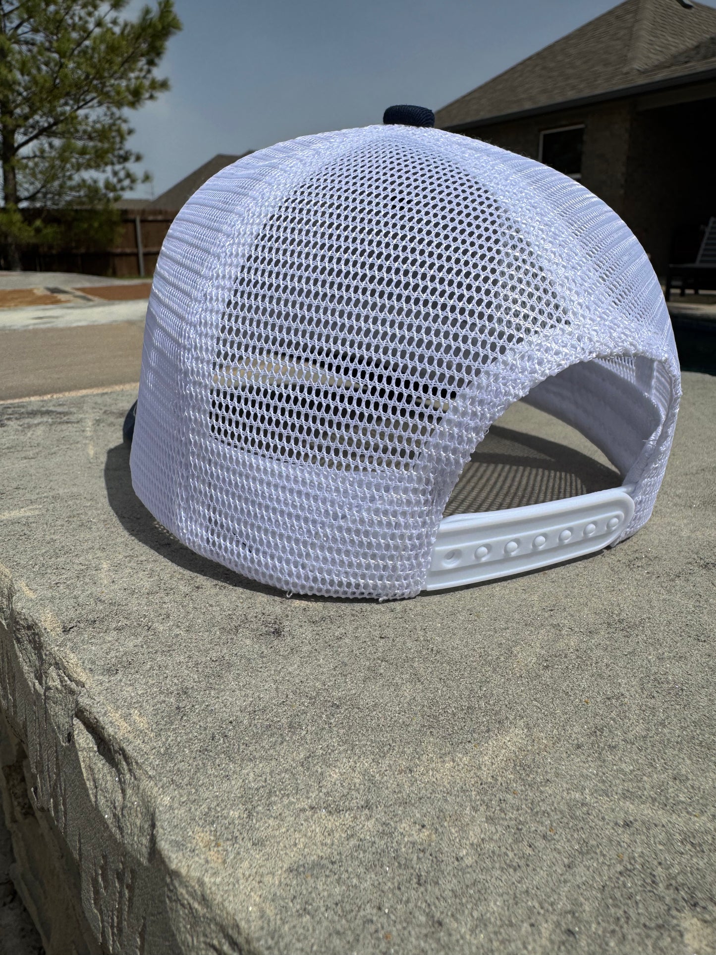 Savage Sailor Logo Hat – Navy & White