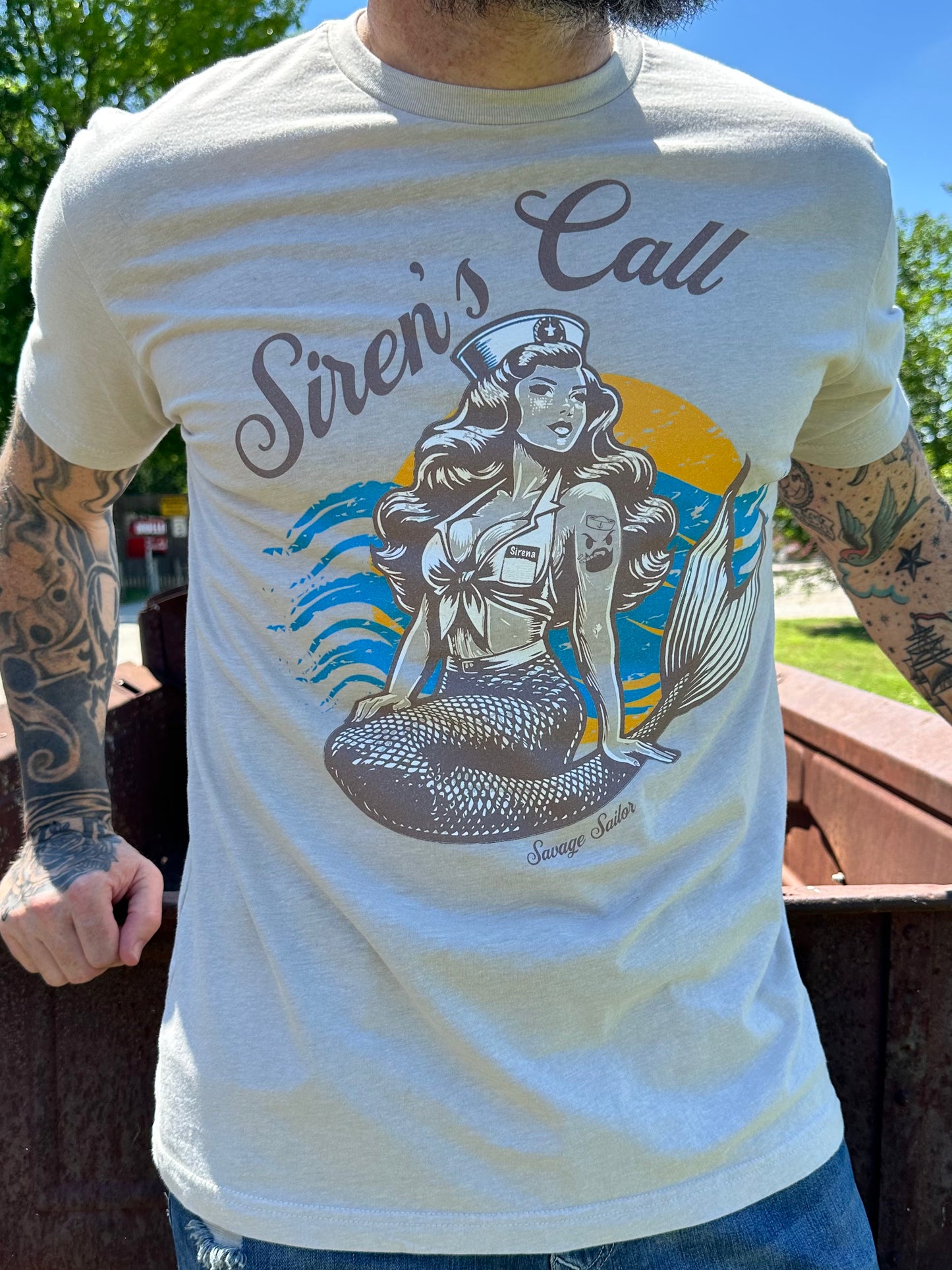 Siren’s Call T-Shirt - Sand