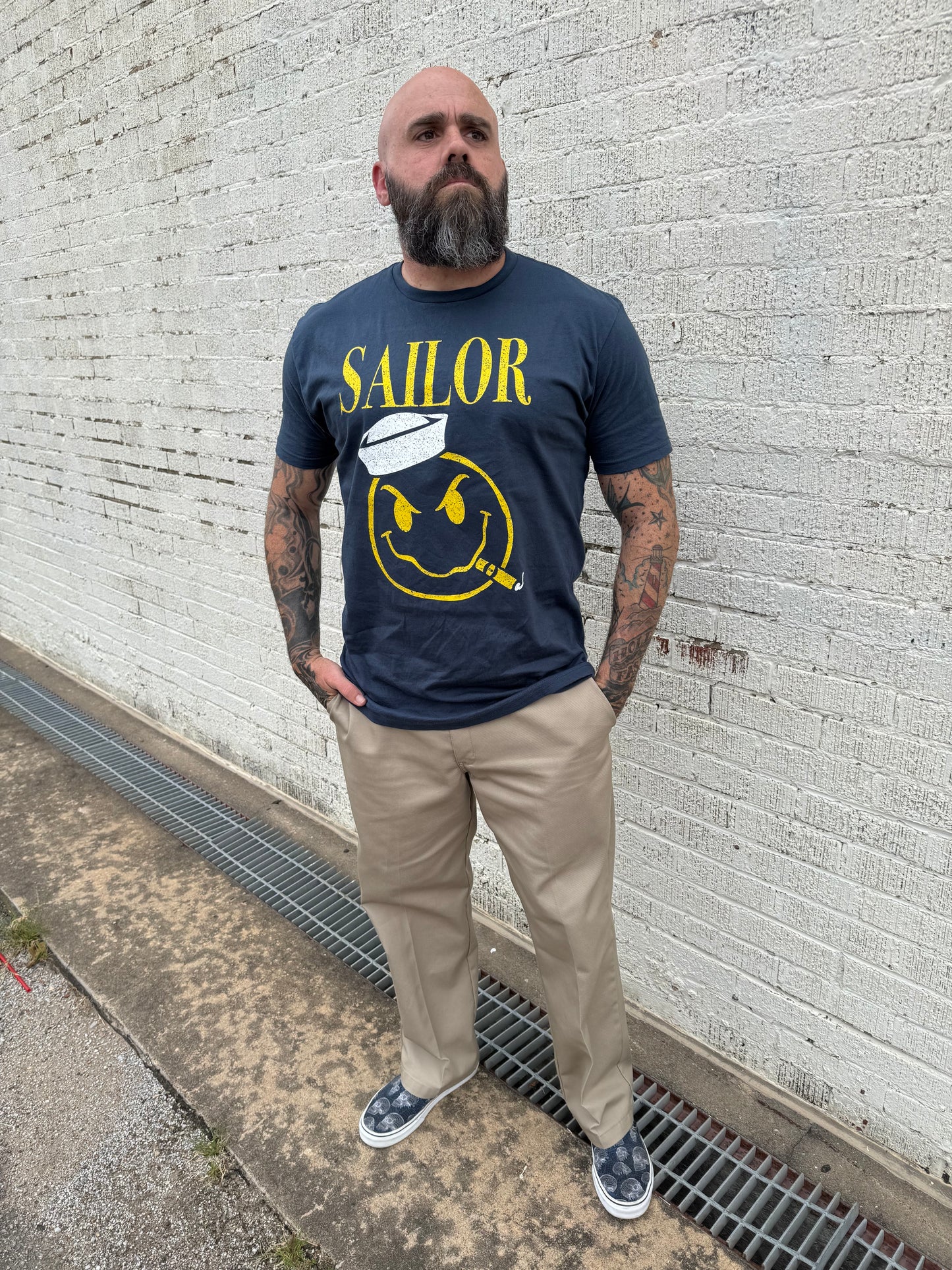 PRE-ORDER! Smells Like Sailor Spirit T-Shirt - Indigo
