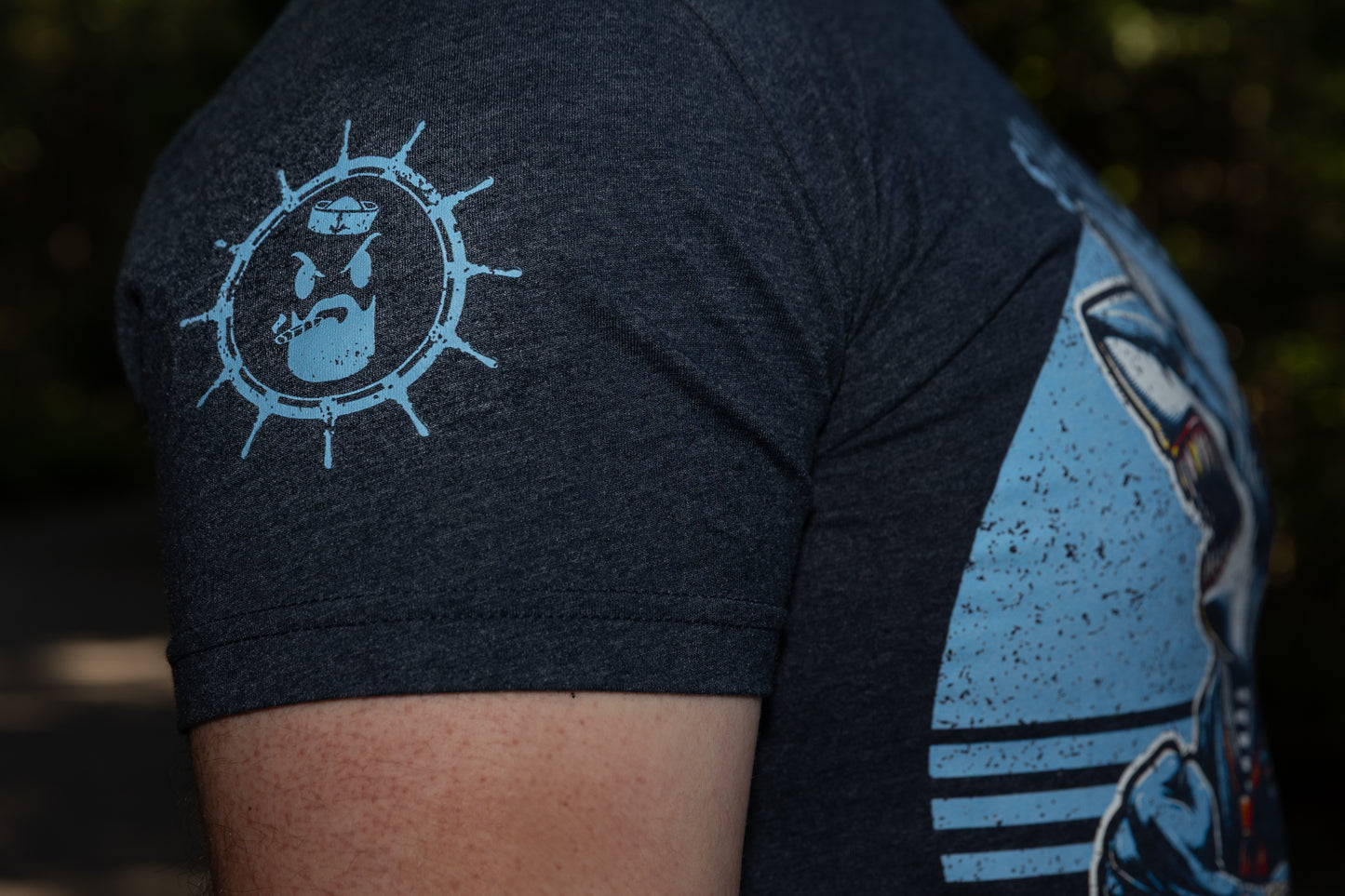 Savage Shark T-Shirt - Midnight Navy