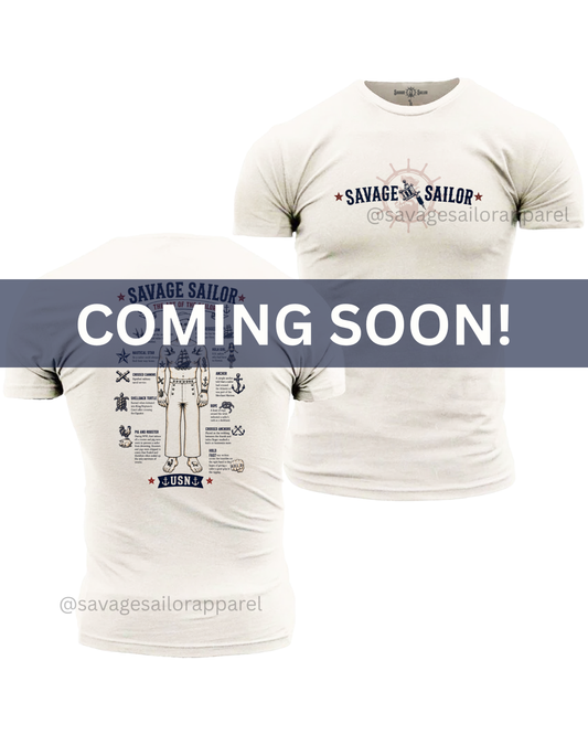 Art of the Sailor T-Shirt - Bone