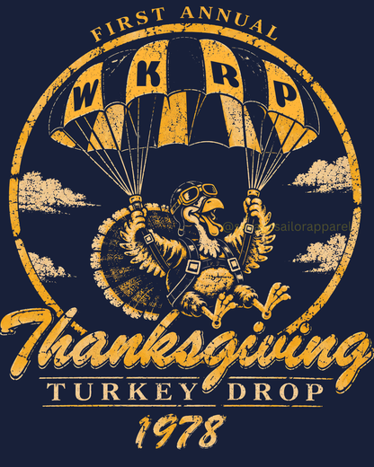 PRE-ORDER ONLY! Thanksgiving Turkey Drop - Midnight Navy