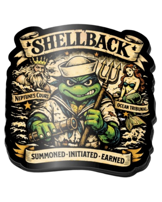 The Shellback Sticker