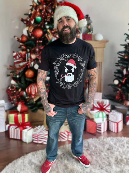 Savage Santa T-Shirt - Black