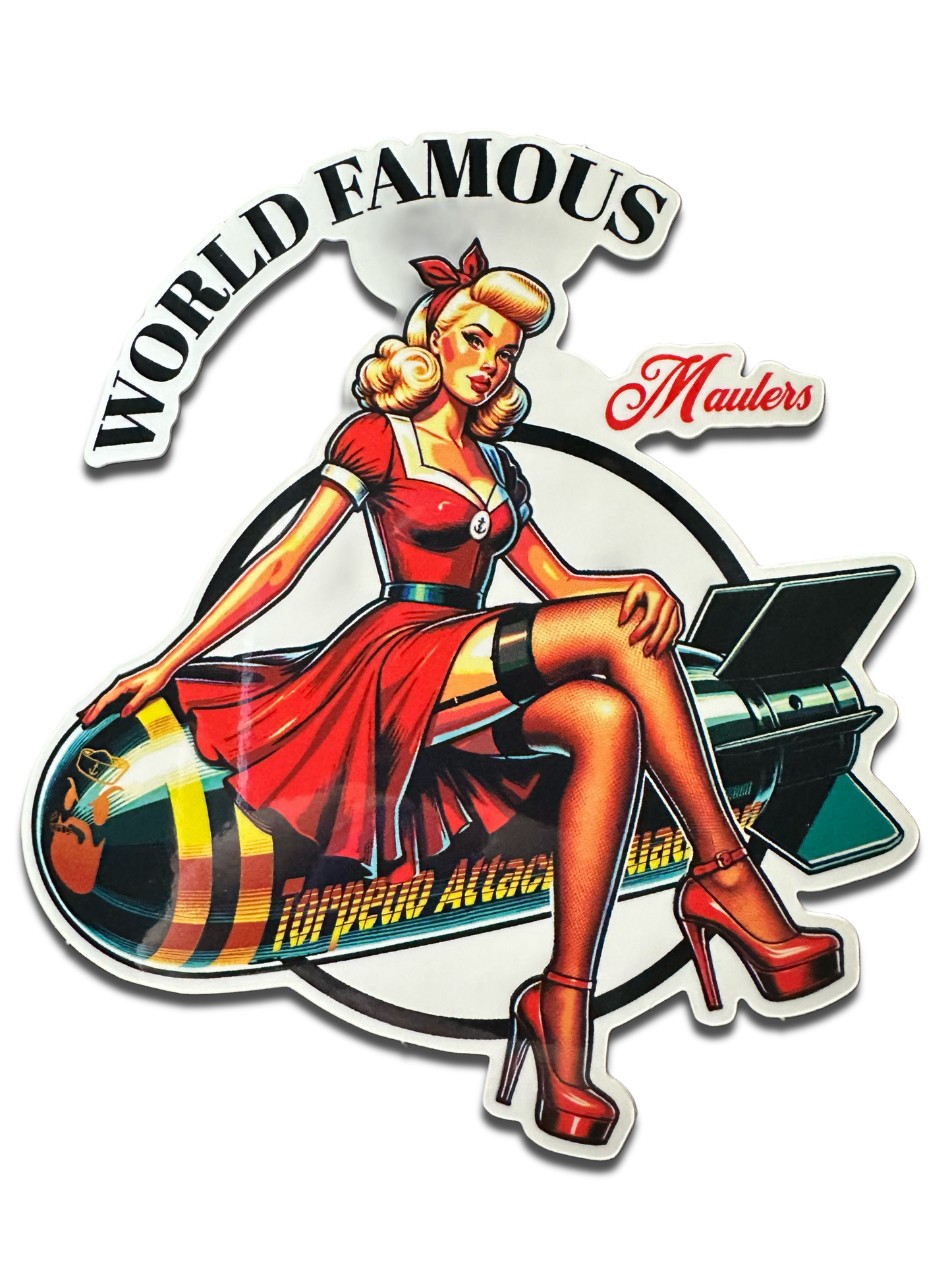 Maulers Pinup Sticker