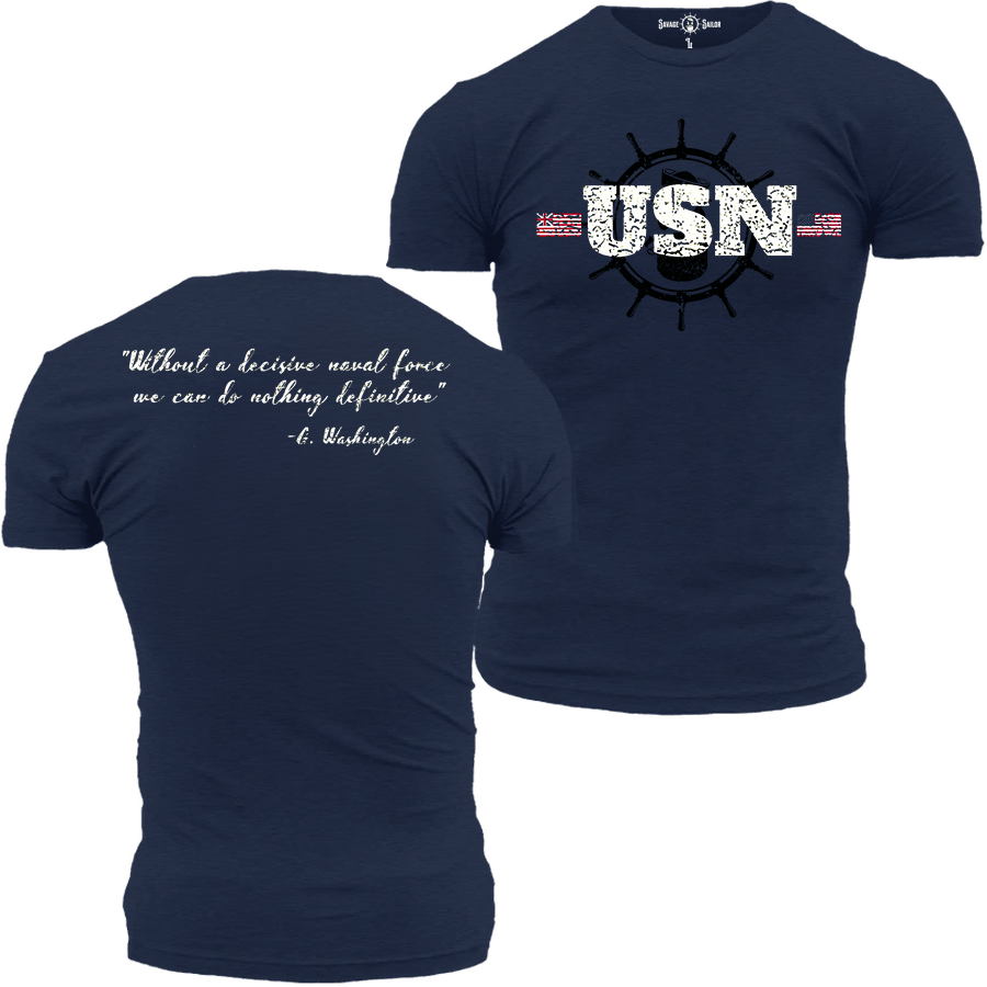 Definitively Savage T-Shirt - Midnight Navy