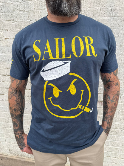 PRE-ORDER! Smells Like Sailor Spirit T-Shirt - Indigo