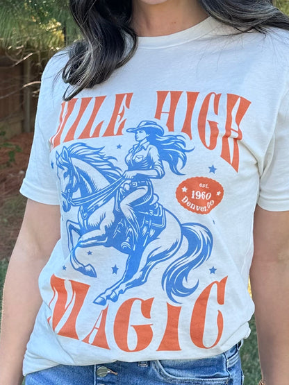 PRE-ORDER Mile High Magic Vintage T-Shirt - Bone