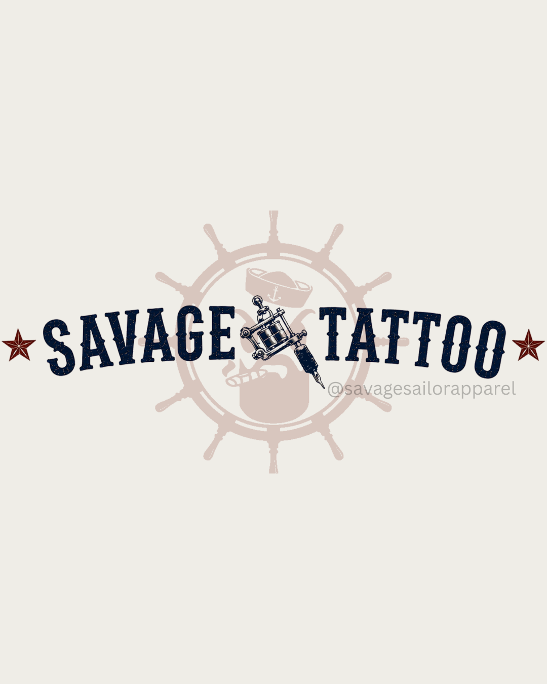 Art of the Sailor T-Shirt - Bone