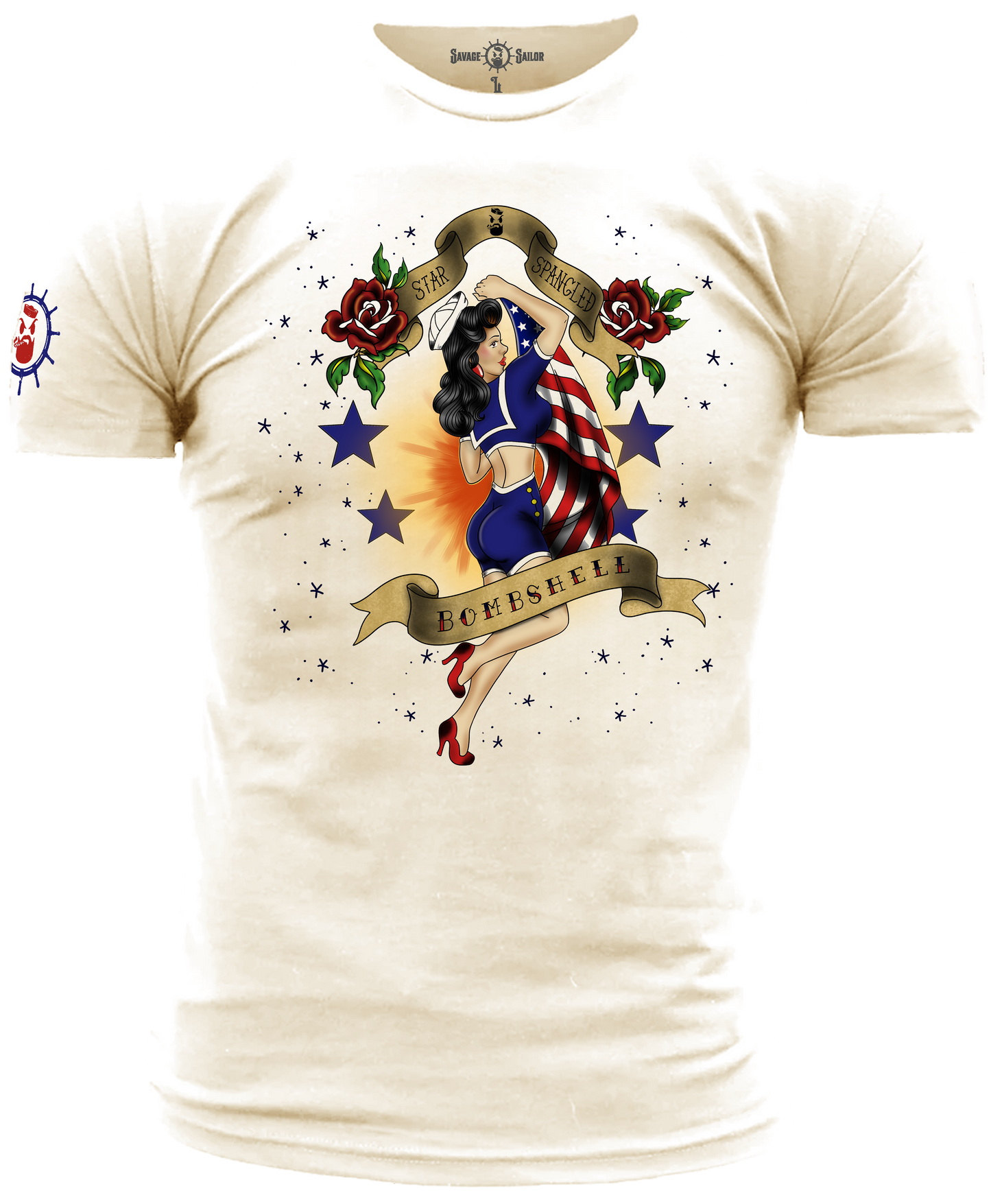 PRE-ORDER: Star Spangled Bombshell Front - Natural