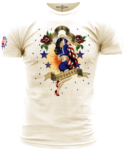 PRE-ORDER: Star Spangled Bombshell Front - Natural