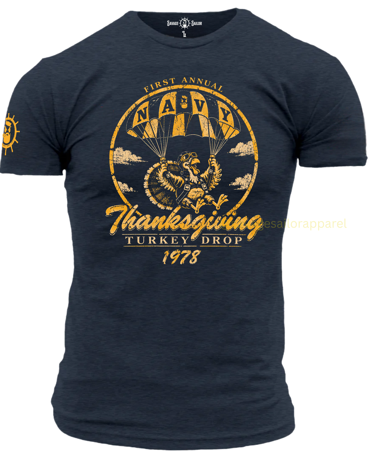PRE-ORDER ONLY! First Annual Turkey Drop - Midnight Navy